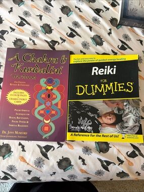 Two Book Set- Reiki for Dummies/ A Chakra and Kundalini Workbook